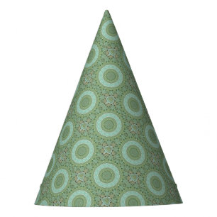 Succulent Mandala Party Hat