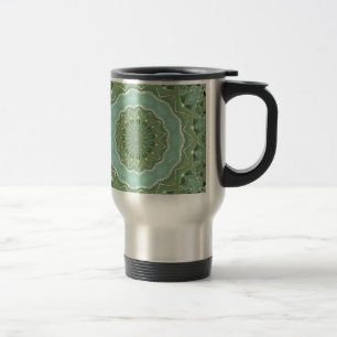 Succulent Mandala Travel Mug