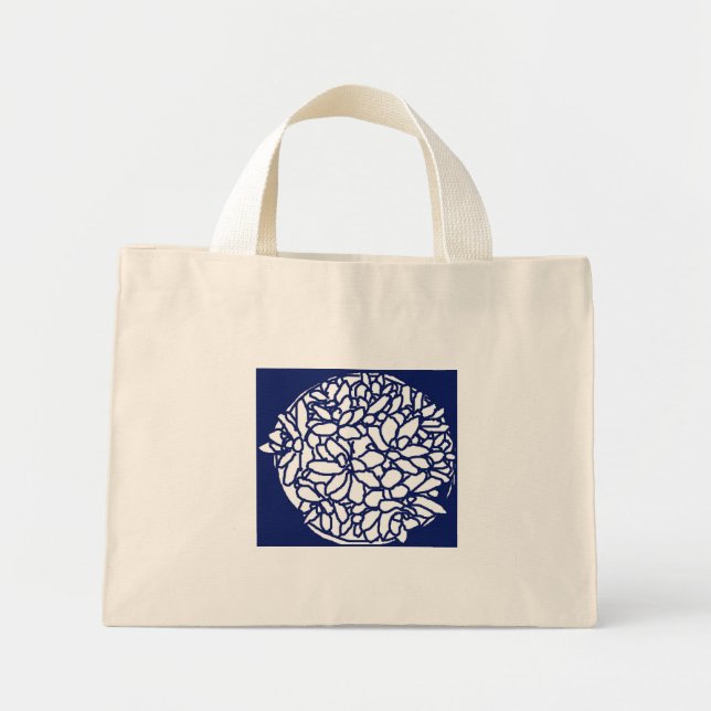 Succulent Mini Tote Bag (Front)