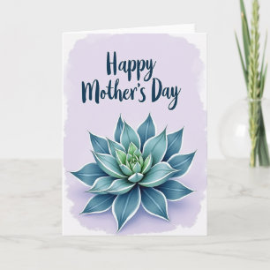Succulent Mothers Day Card