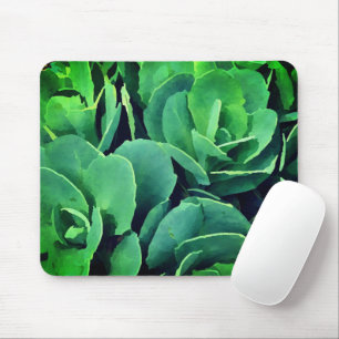 Succulent mouse mat