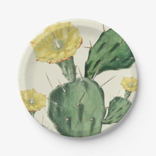 Succulent Paper Plates