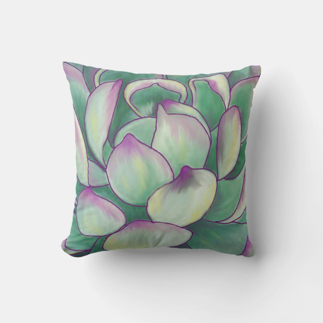 Succulent plant cushion (Front)