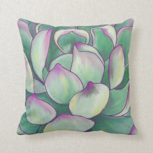 Succulent plant cushion