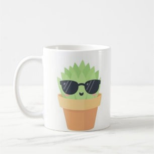Succulent Plant Parent Kawaii Design Indoor Garden Coffee Mug