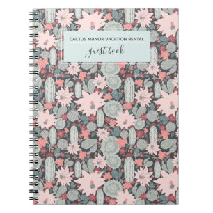 Succulent Plants Cactus Vacation Rental Guest Book