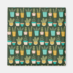 Succulent Plants Magnet