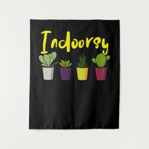 Succulent Plants Potted Plants Tapestry