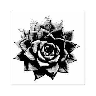 Succulent Rubber Stamp