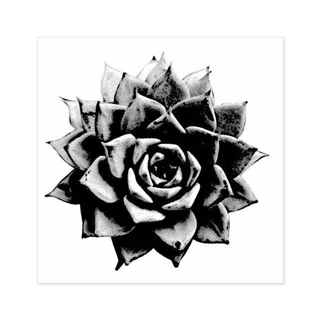Succulent Rubber Stamp (Imprint)