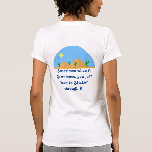 Succulent T-Shirt (Back)