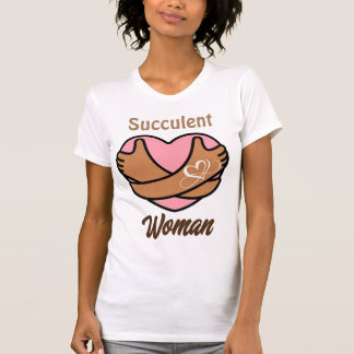Succulent Tee in white