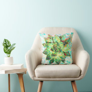 Succulent Throw Pillow