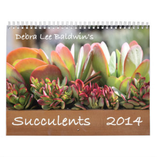 Succulents 2014 Calendar by Debra Lee Baldwin