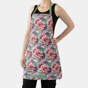 Succulents Cacti Gardening Apron