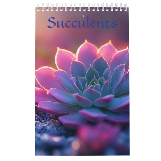 Succulents Calendar (Cover)