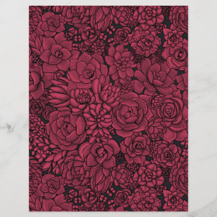 Succulents in Viva Magenta- Colour of the Year 202