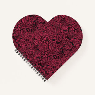 Succulents in Viva Magenta- Colour of the Year Notebook