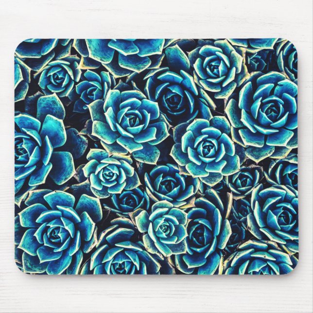 Succulents Mouse Mat (Front)