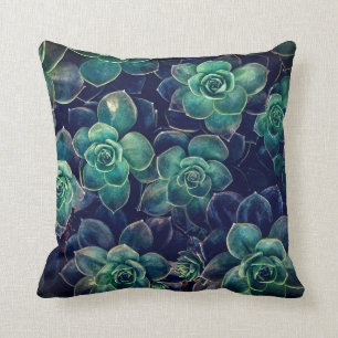Succulents Pattern Cushion