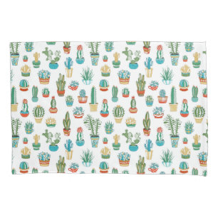 Succulents Pattern Pillowcase