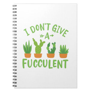 Succulents Plants Notebook