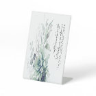 Succulents Silver Greenery Elegant Boho Foliage