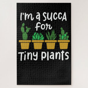 Succulents Tiny Plants Jigsaw Puzzle