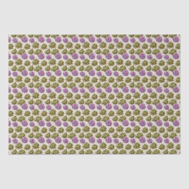 Succulents Tissue Paper (Front)