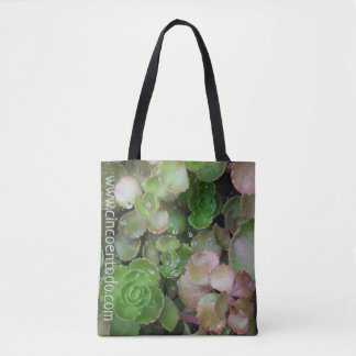 Succulents Tote Bag
