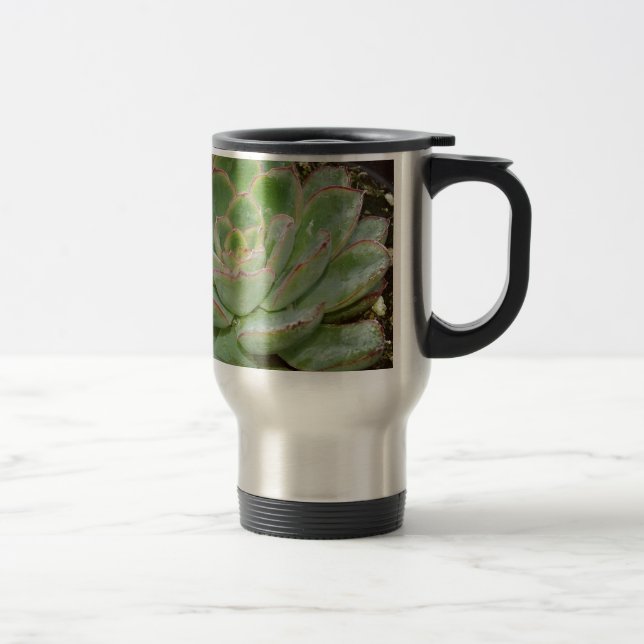 Succulents Travel Mug (Right)