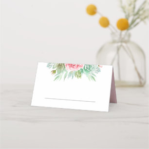 Succulents Wedding Place Card