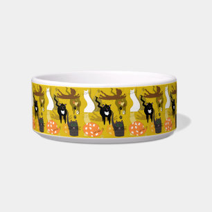 Such different cats. Medium Pet Bowl