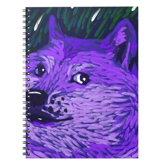 Such Moon, Many Star by Vincent van Doge Notebook (Front)
