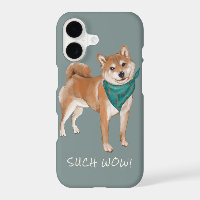 Such Wow! Doge iPhone / iPad case (Back)