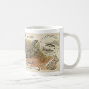 suchard iguanodon 1895 card coffee mug