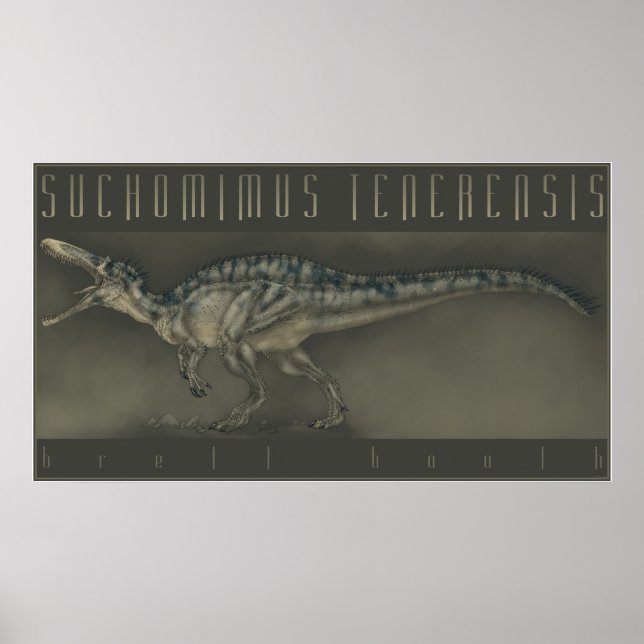 Suchomimus tenerensis poster (Front)