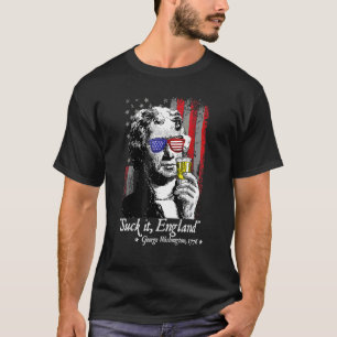 Suck It England  4th Of July George Washington 177 T-Shirt