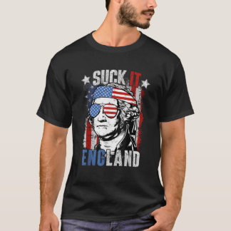 Suck It England American Flag Freedom Patriotic 4t T-Shirt