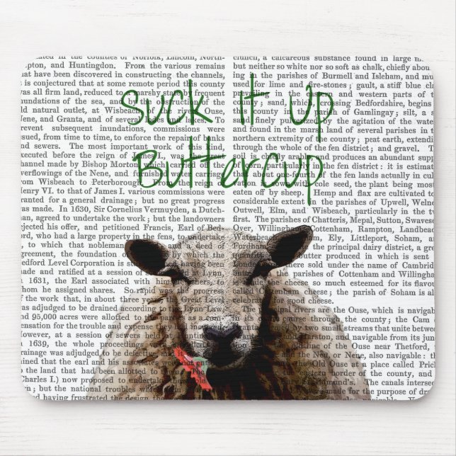 Suck It Up Buttercup Mouse Mat (Front)