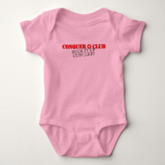 Suck it up Cupcake! Baby Bodysuit (Front)