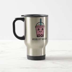 Suck My Balls (Bubble Tea) Travel Mug