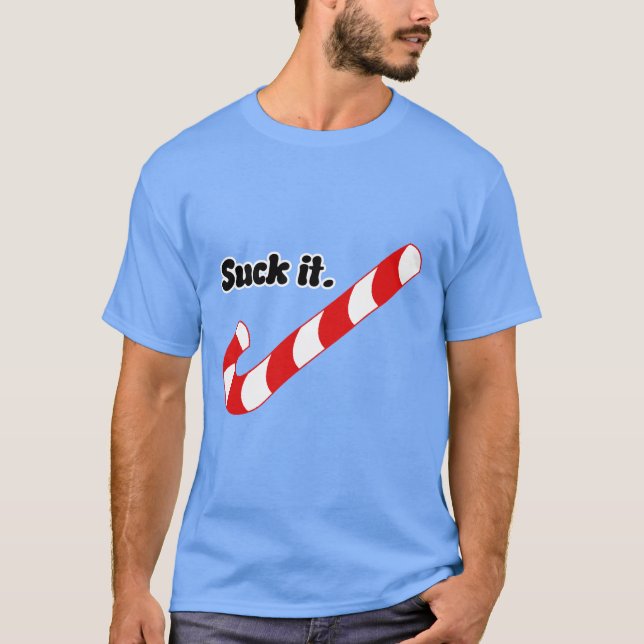 SUCK MY CANDY CANE T-Shirt (Front)