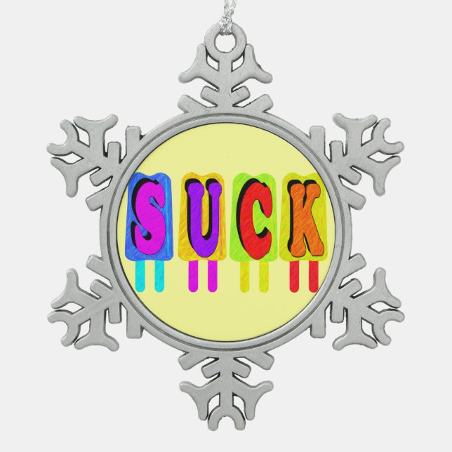 Suck Ornament (Front)