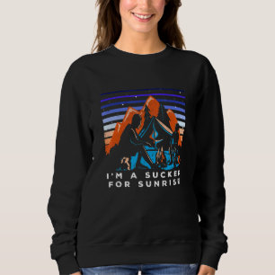 Sucker For Sunrise Tropical Camper Sunny Camp Natu Sweatshirt