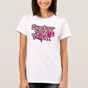 Sucker For You Lollipop, Valentines Day T-Shirt