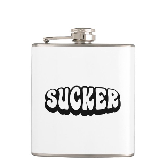 SUCKER HIP FLASK (Front)