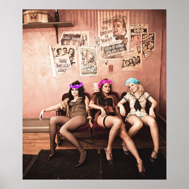 Sucker Punch Boudoir Flower Crown Poster (Front)