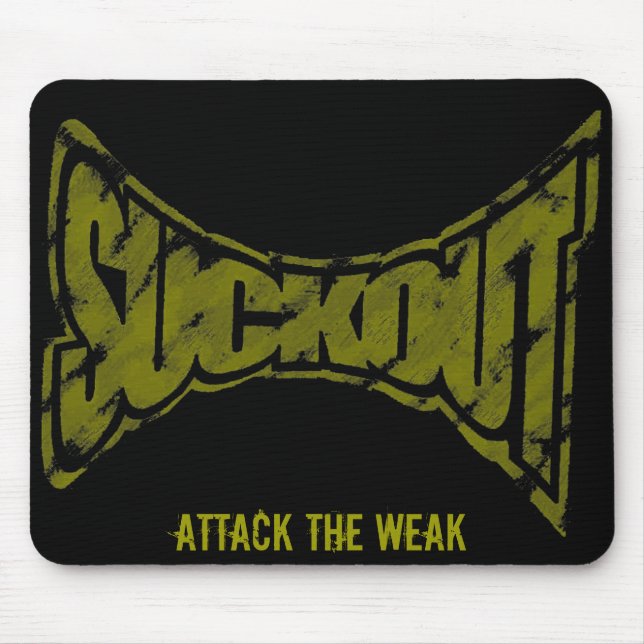 SUCKOUT brand Mouse Mat (Front)