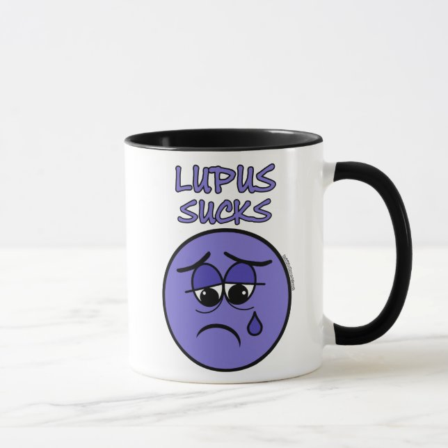 SUCKS...Lupus Mug (Right)